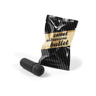 Вибропуля для клитора черная Bijoux Indiscrets Sweet Vibrations Bullet