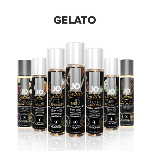 Смазка съедобная для орального секса вкус тирамису System JO GELATO 120 мл - 5