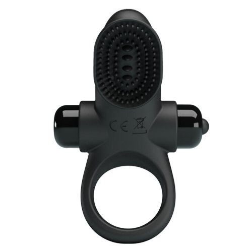 Кільце ерекційне з вібро-стимуляцією клітора Pretty Love Vibrant penis ring II BI-210205 - 2