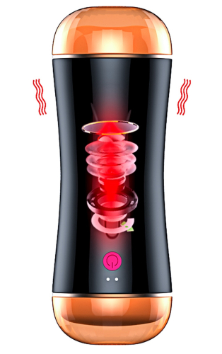 Мастурбатор анус и вагина с вибрацией телесного цвета BOSS of TOYS Vibrating Masturbation Cup - 2