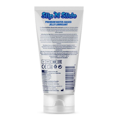 Лубрикант на водной основе Swiss Navy Slip'N Slide Premium Jelly 118 мл - 2