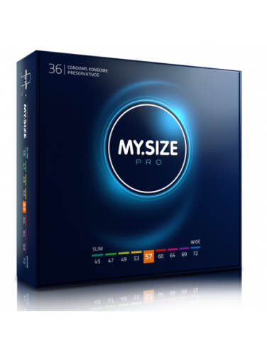 MY SIZE PRO презервативи 57 мм 36 штук Май Сайз про веганські - 1