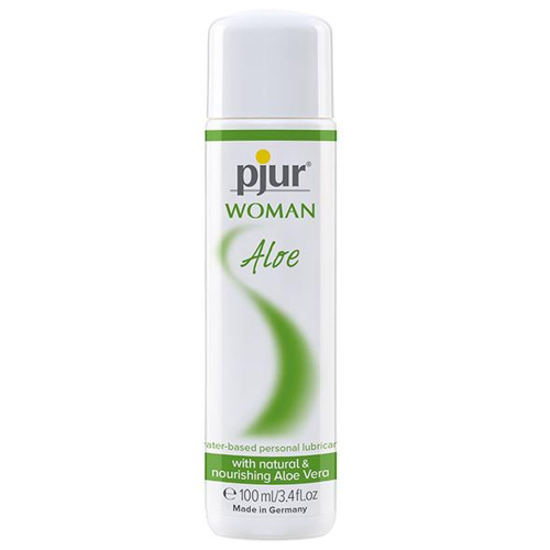 Лубрикант на водній основі з екстрактом алое Pjur Woman Aloe 100 мл - 1