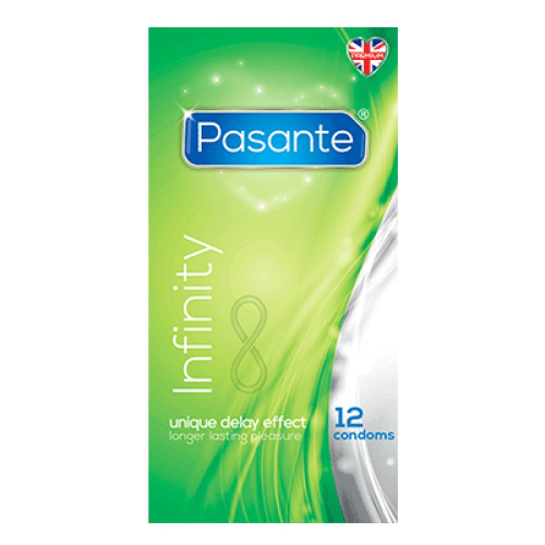 Презервативи прозорі Pasante Delay condoms 12 шт - 1