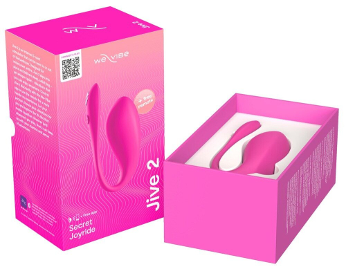 Смарт віброяйце з пультом управління рожевого кольору We-Vibe Jive 2 Electric - 10