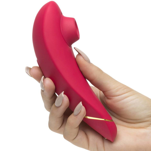 Безконтактний стимулятор клітора Womanizer Premium червоний - 6