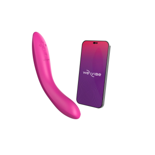 Вагинальный вибратор для точки G  розовый We-Vibe Rave 2 Twisted Pleasure 