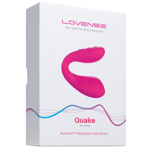 Смарт вібратор для вагінально кліторальної стимуляції Lovense Dolce (Quake) - 6