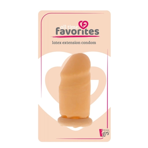 Насадка на член для збільшення із закритою головкою EXTENSION CONDOM - 2