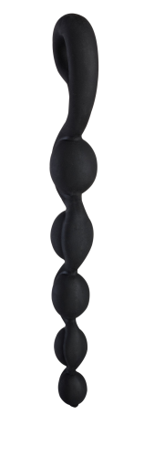 Анальні кульки Bendybeads Fun Factory чорні - 3