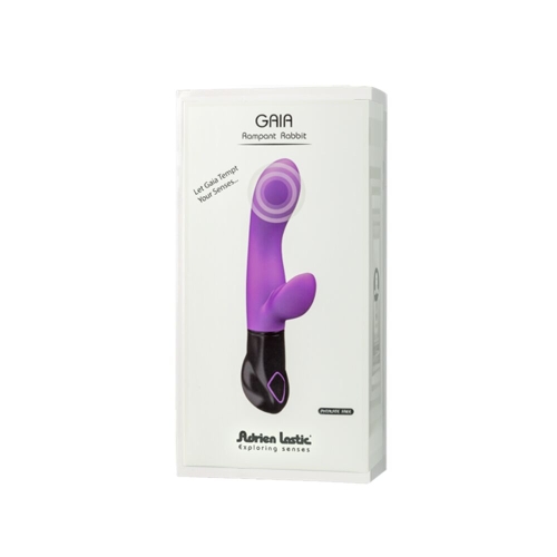 Вібратор зі стимуляцією клітора Adrien Lastic Gaia - 5