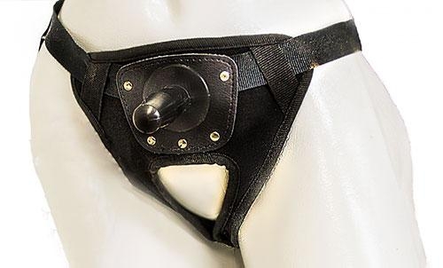 Трусики для страпона HARNESS из неопрена EGZO STR01 - 1