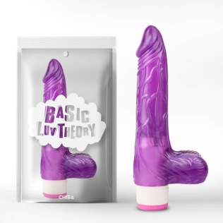 Вібратор реалістичний фіолетового кольору Chisa Luv Pleaser