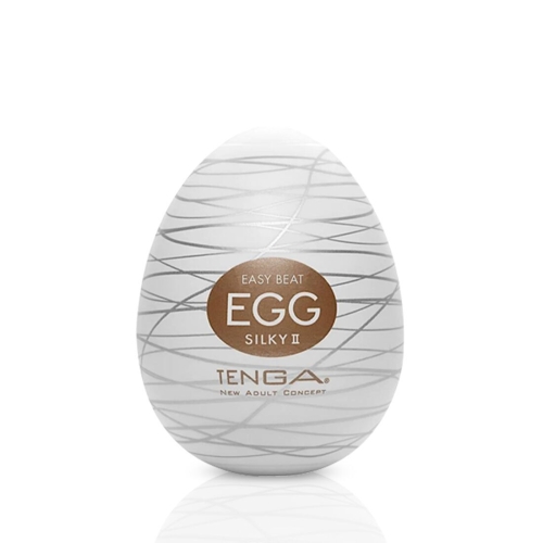 Мастурбатор яйце Tenga Egg Silky II - 1