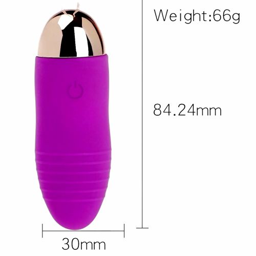 Вагинальное виброяйцо с пультом ДУ фиолетового цвета Sexy desires Remote egg - 4