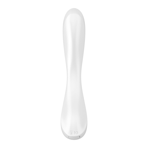 Вагінальний вібратор для точки G імітує дотик пальця білий Satisfyer G-Spot Wave 2 White - 3