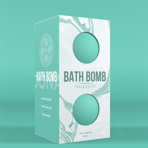 Бомбочка для ванни з ароматом весни Dona Bath Bomb-Naughty (140 гр) - 2