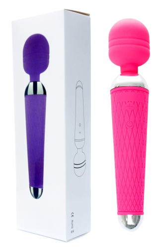 Вібромасажер пульсатор Ванд рожевого кольору BOSS of TOYS Massager Power Wand - 1