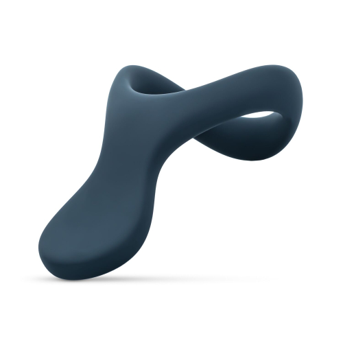 Эрекционное кольцо черного цвета Boners Cock ring - 5