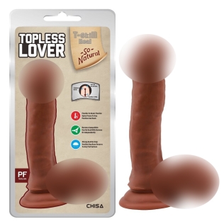 Фалоімітатор реалістичний на присоску CHISA Topless Lover Latin