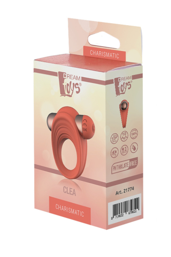 Эрекционное вибро-кольцо мужское с стимулятором клитора Dream Toys CHARISMATIC CLEA - 4