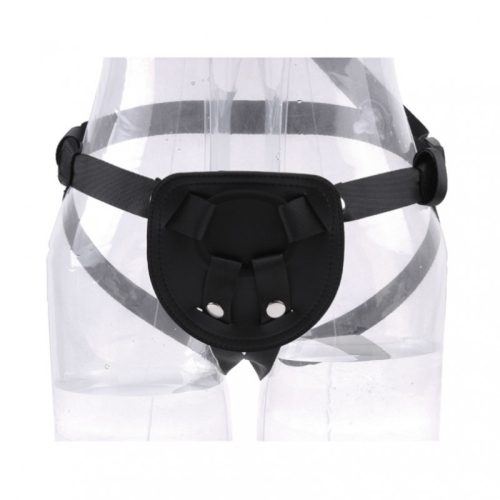 Трусики для страпону на ремінцях Harness Basic чорного кольору - 3