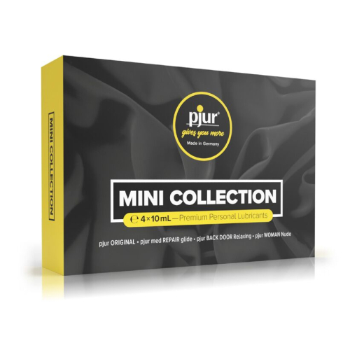 Набор лубрикантов на водной основе 4 штуки по 10 мл pjur MINI COLLECTION - 1
