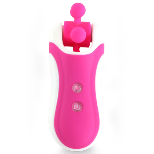 Стимулятор с имитацией оральных ласк FeelzToys розовый - 2
