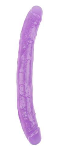 Двосторонній фалоімітатор фіолетовий CHISA 12.8 Inch Dildo - 2