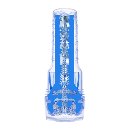 Мастурбатор анус блакитного кольору Fleshlight Turbo Core Blue Ice - 5