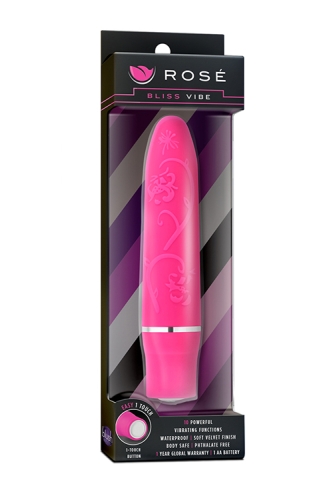 Вибромассажер розовый Blush ROSE BLISS VIBE - 2