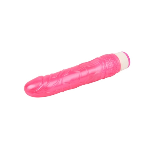 Вибратор реалистичный гелевый розового цвета Chisa Wild Penetrator - 3