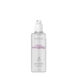 Лубрикант на водно силиконовой основе Wicked Sensual Care Simply hybrid 120 мл