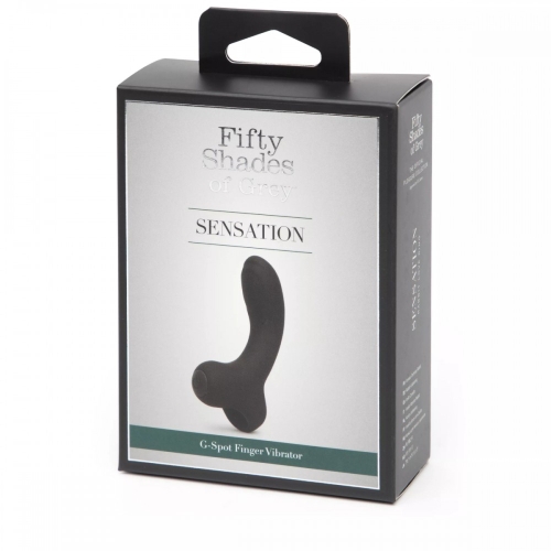 Вибратор на палец для точки G Fifty Shades of Grey Sensation G-Spot черный - 5