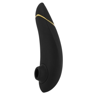 Вакуумный клиторальный стимулятор с автопилотом черный Womanizer Premium