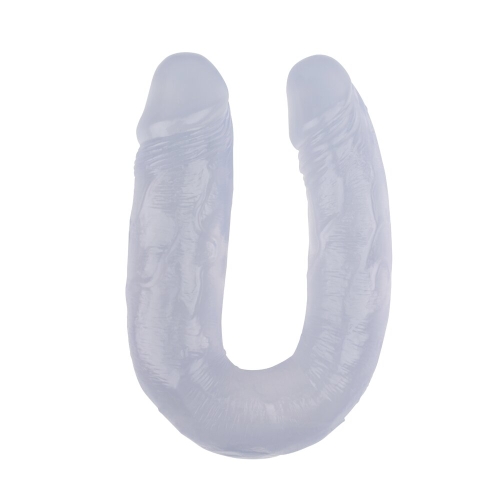 Подвійний фалоімітатор прозорий CHISA 14 Inch Dildo - 2