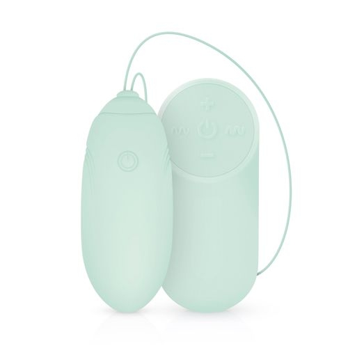 Віброяйце силіконове зеленого кольору Luv Egg - 6