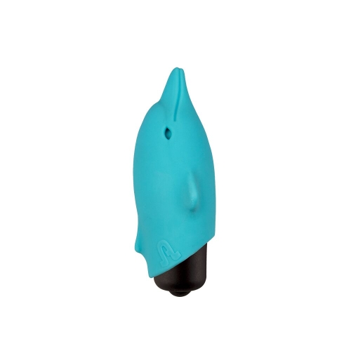 Минивибратор для клитора милый дельфинчик Adrien Lastic Pocket Vibe Flippy 10 - 1