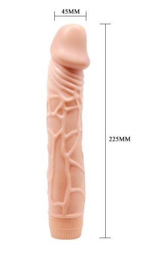 Вібратор реалістик тілесний BARBARA BOB DILDO VIBRATOR - 5
