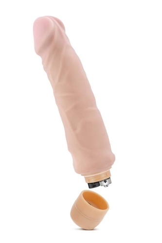Вибратор реалистик гелевый бежевый Blush Au Naturel Home Wrecker - 3