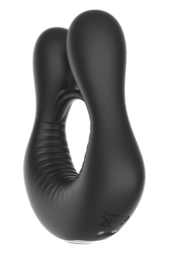 Эрекционное виброкольцо на член черное Dream Toys - 3