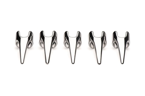 Набор колец с когтями серебристого цвета Master Series Five-Piece Sensation Claw Rings - 3