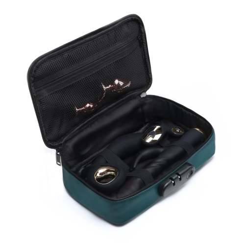 Кейс для іграшок зеленого кольору Dorcel Discreet box - 3