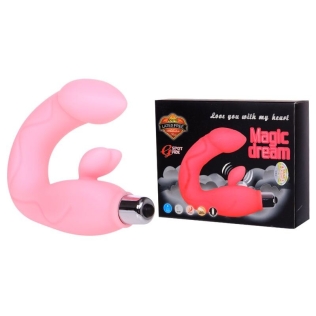 Вибратор для точки G со стимуляцией клитора Lybaile Magic dream G-spot vibe 