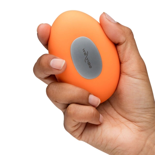 Вібратор для стимуляції клітора з підігрівом оранжевий We-Vibe Temp Tangerine - 9