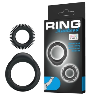 Набір ерекційних кілець Lybaile RING Manhood BI-210153