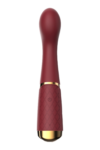 Водонепроникний вібратор для точки G бордовий DREAM TOYS ROMANCE LUCY - 3