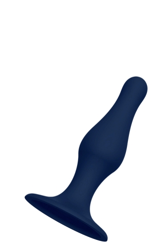 Анальная пробка силиконовая синяя на присоске 12,7 х 3,5 Dream Toys Cheeky Love - 3
