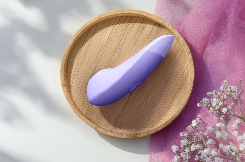 Клиторальный вакуумный вибростимулятор 2 в 1 сиреневый Womanizer Enhance - 8