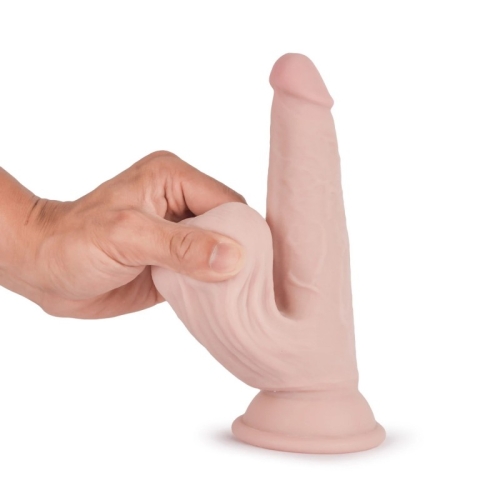 Фаллоимитатор реалистичный на присоске телесного цвета Vscnovelty Knight Cock 3D Triple Density Dildo 7.5 - 2